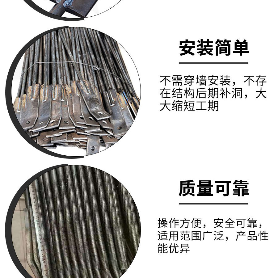 花籃斜拉桿式懸挑腳手架